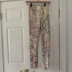 ATC Memes leggings for the Airline enthusiast small